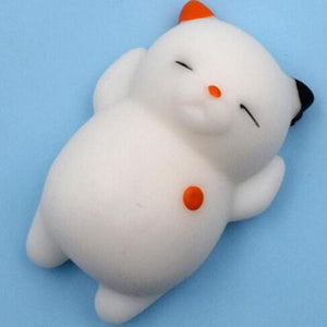 Mini Change Color Squishy Cute Cat Antistress Ball Squeeze Mochi Rising