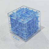 3D Cube Puzzle Maze Toy Hand Game Case Box