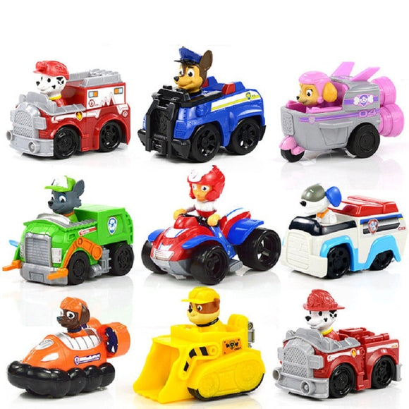 Genuine Paw Patrol Dog Puppy Patrol car Patrulla Canina toys