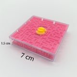 3D Cube Puzzle Maze Toy Hand Game Case Box